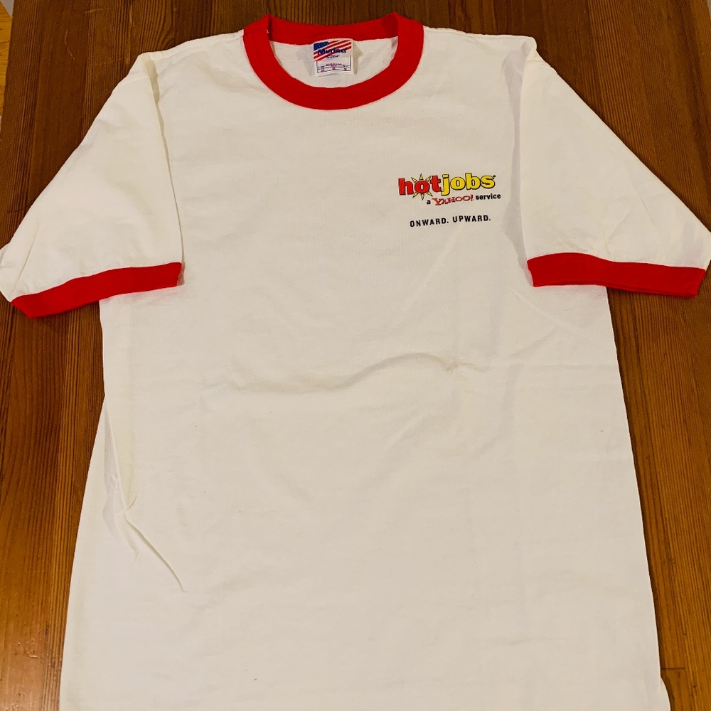 Vintage Hot Jobs Promo Ringer Tee